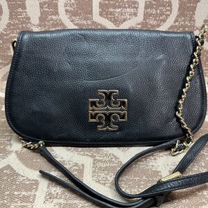 Tory Burch Black Britten Crossbody Bag